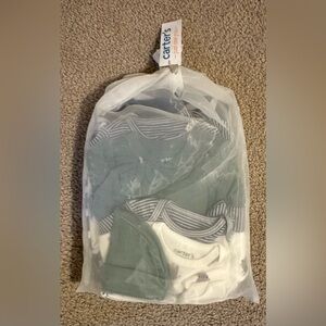 Carter’s Just One You Baby Layette Set – 3M (Green/Navy) – NWT